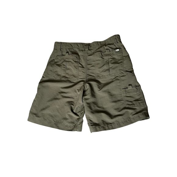 The North Face mens size 34 shorts olive green performance hiking, camping - Picture 2 of 7